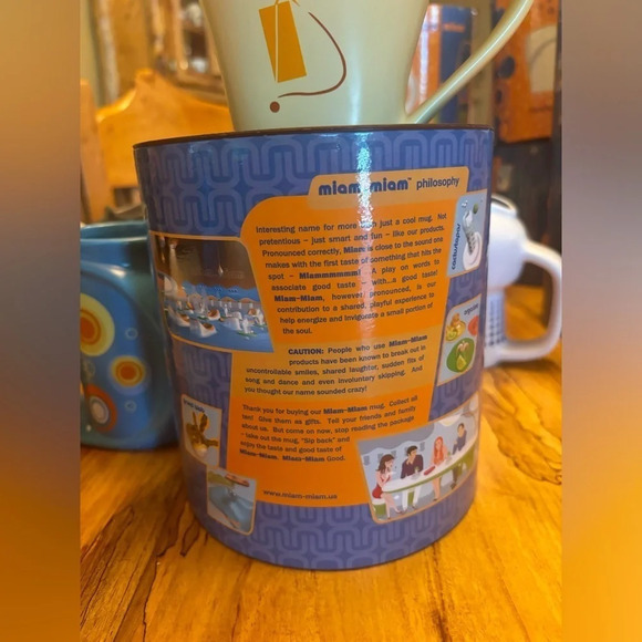 Miam.Miam Complete Rare‎ Set of Mugs - Picture 3 of 7